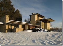 Frank Lloyd Wright's home in Wisconsin: Taliesin