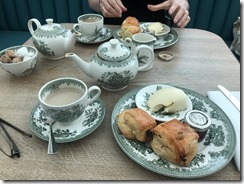 Tea and Scones, British Museum Restaurant